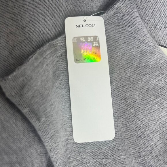 NFL Arizona Cardinals Logo Hoodie Sweatshirt Womens Medium Gray New - Picture 11 of 11